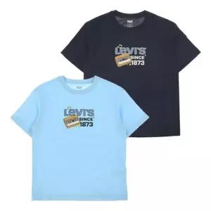 [갤러리아] (리바이스키즈)LVC MUSIC 테이프 그래픽 반팔티(V262TS351P)