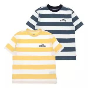 [갤러리아] (리바이스키즈)LVC 쿨터치 스트라이프 반팔티(V262TS382P)