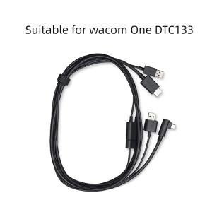 Wacom 드로잉 태블릿에 적합한 X자형 케이블 1개 DTC133 크리에이티브 펜 디스플레이