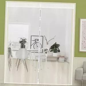 현관 현관문 겨울철 방풍 차단 방문 바람막이 비닐