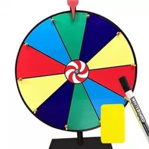 테이블용 다채색 파티용 가정용 추첨용 룰렛 게임판 뽑기