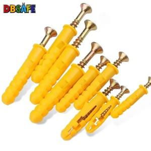 1040세트 M6 M8 헤비 듀티 드라이월 앵커 스크류 어소트먼트 키트 아연 도금 강철 패스너 주택 개조 건설