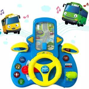 유아 타요 도로 화면 운전놀이 노래 소리 핸들 장난감 드라이브 아동 완구 아이