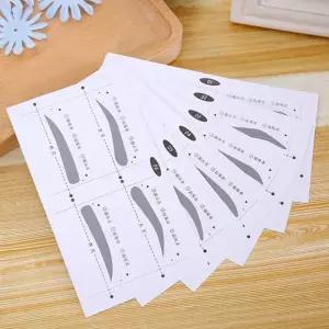 [에스에스_62]눈썹그리는법 눈썹문신 눈썹모양 스티커