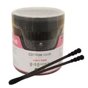 [에스에스_62]블랙종이면봉(200개입) 사각면봉