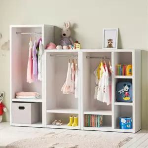 어린이집 유치원 놀이방 오픈형 옷걸이 옷장 깔끔 의상정리 소형 간편