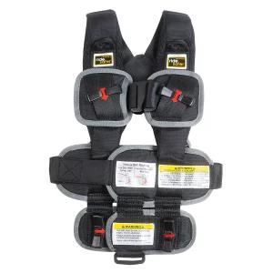 라이드세이퍼 - 엑스트라 스몰(XS) 블랙 경량 컴팩트 휴대용 카시트 2년 이상 26.5？40파운드 여행 및