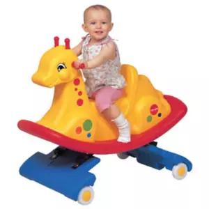 아기 대형 착탈식 스프링 타는 기린 흔들말 승용 장난감 실외 유아완구 유치원