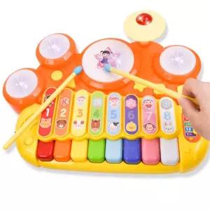 아기 콩순이 좌식 스틱 드럼 실로폰 유아 악기 장난감 아동완구 어린이 아이선물