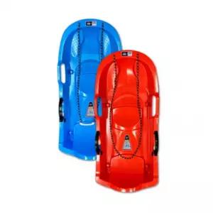 스키 국내생산 고급 플라스틱 눈썰매 방향조절 가능 핸드 브레이크 기능 스마트