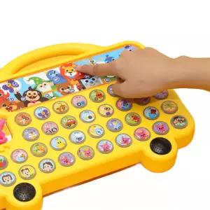 유아 핑크퐁 한글 글자 낱말 노래 불빛 버튼 사운드패드 아이선물 소리나는완구