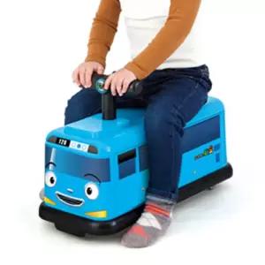 유아 타요 붕붕카 실내 무소음 회전 롤링카 타는 장난감 자동차 집안용 키즈 완구