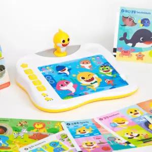 유아 아기상어 한글 영어 낱말 문장 그림카드 사운드패드 동요 아이선물 어린이집