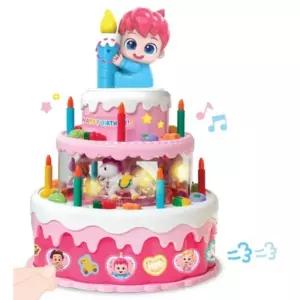 유아 베베핀 불면꺼지는 촛불 노래 케이크 생일 장난감 키즈카페 어린이완구 여아