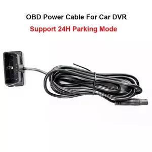 자동차 DVR 비디오 레코더 용 Obd 전원 케이블 WiFI Dash Cam 24H 주차 모드 2 커넥터 8 핀 설치가 용이함