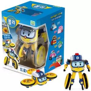 유아 로보카폴리 드로니 소형 변신로봇 드론 헬기 장난감 남아 키즈 조작완구
