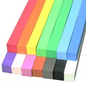 EVA 반품불가 글로벌이지 칼라 사각 막대 사각칼라막대