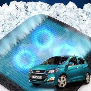 (제품 TYPE 1 - 쿨링 4팬)더뉴스파크 자동차 호환 4팬 쿨링방석 메쉬