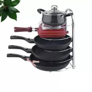 냄비정리대 후라이팬 정리대 거치대 주방 수납 꽂이 선반