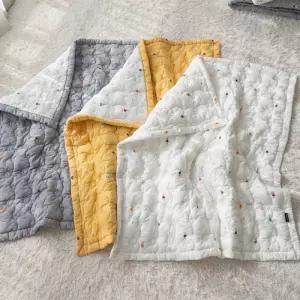 슈마켓 래빗60수 아사면 워싱 낮잠이불 옐로우