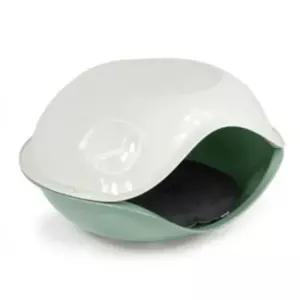 고양이집 (지올플라스트) 덕 하우스 필로우 (그린)