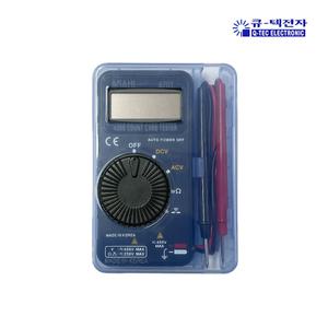 큐텍전자 ASAHI 포켓 테스터기 4201 디지털 전류 전압 저항
