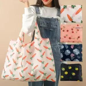 휴대용 접이식 장바구니 시장바구니/로고인쇄 판촉물 소량 인쇄 가능