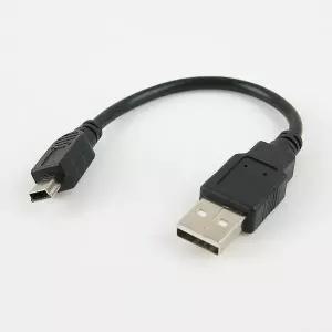 Coms USB 미니 케이블 10cm/C0575/A(M)/MINI 5P B(M)