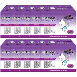 아몬스 암컷용 애견 기저귀 초소형 100매 1BOX