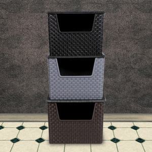 클린존 분리수거함 50L 휴지통 쓰레기통 학교 관공서 2단 3단 재활용