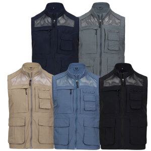 남성 여름 작업복 망사조끼 전술 등산 낚시 남자 빅사이즈조끼 작업복상의 작업용 건설 현장  아웃도어