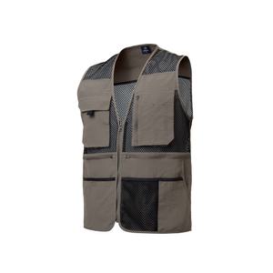 춘추 작업복조끼 [ 지벤 ZB-V2027 ] 풀메쉬, 다양한 수납공간확보 여름작업조끼