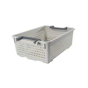 손잡이 적층형 바스켓 멀티 보관함 수납바구니 리빙박스 (소)