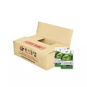 [초록한입] 국내산 유기농 브로콜리 양배추즙 110ml 60포 (실속형)