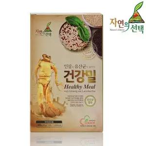 [자연의선택] 인삼과 유산균이 들어간 건강밀 300g (스틱형 30gx10포) x3세트