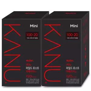 카누 미니 마일드 로스트 120Tx2개