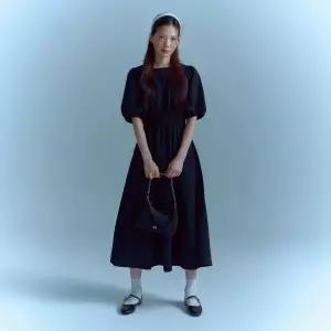 [LAP](강남점)[캐리오버] 허리 스모킹 나일론 원피스 AR2WOS83 (3color)