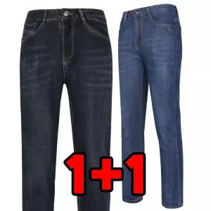 원플러스원 여름 작업복청바지 아이스진 데님팬츠 청 작업복 작업용청 용접 건설현장 흑청 블랙진 스판