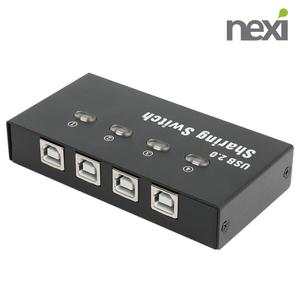 프린터 복합기 선택기 수동 공유기 /4포트 USB 셀렉터 NX1016