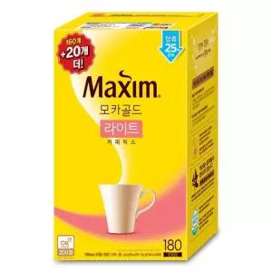 맥심 모카골드 라이트 커피믹스 180T