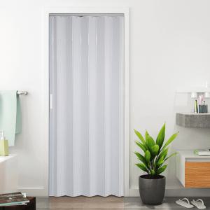 자바라 홀딩도어 자바라문 접이식문 칸막이문 투명 방염 커튼 홀겹화이트