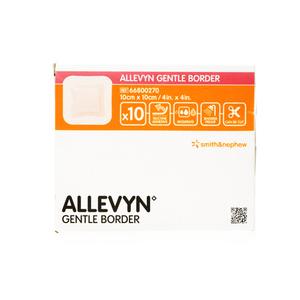 Allevyn 알레빈 젠틀보더 10cmx10cm 10매 습윤밴드 폼드레싱