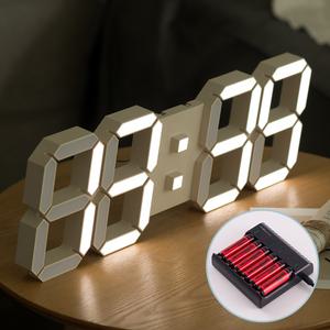 플라이토 코드리스 무선 인테리어 3D LED 벽시계 38cm / 포토구매평