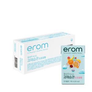 이롬 황성주 과채습관 트로피컬 과일야채주스 140ml 24팩