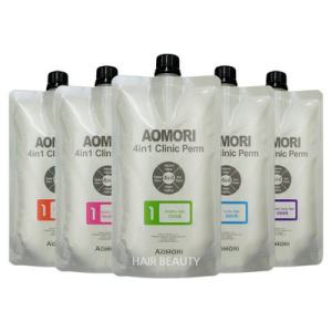 아오모리  4in1 클리닉 펌 400ml+400ml 선택구매/건강모/강곱슬/극손상/손상