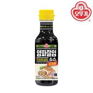 오뚜기 삼겹살 양파절임 소스 330g 고깃집간장 참소스
