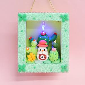 정인아트 조립식 입체공간액자 小 / 만들기 재료 / 부자재