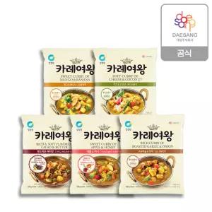 청정원 카레여왕 108g 마늘양파 外 5종 골라담기 6개 골라담기