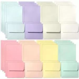 아트박스 문구앤토이스 [투영] 미니 레인보우 파스텔 편지지 8종세트