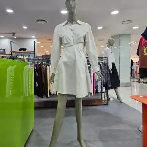 시슬리/애플아울렛/셔츠형 미니 원피스 SAOP34331